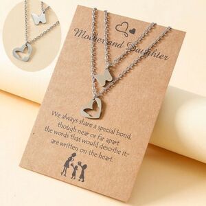 Mother and Daughter We Always Share a Special Bond Butterfly Necklace